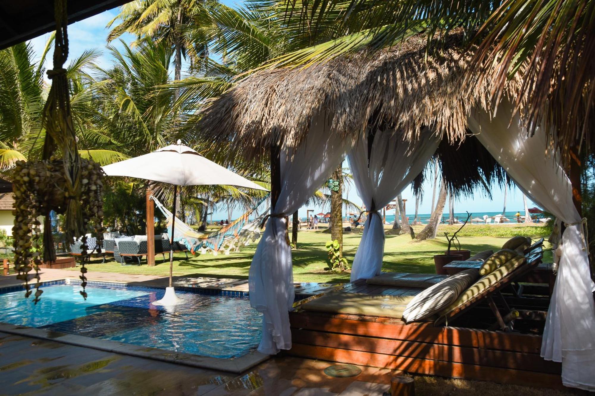 Bangalo Luxo Beira Mar Carneiros Beach Resort Прая-дус-Карнейрус Екстер'єр фото